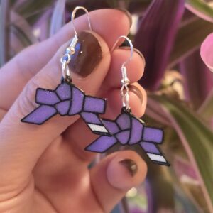 Jiu-Jitsu belt ranking earrings for adult and kid