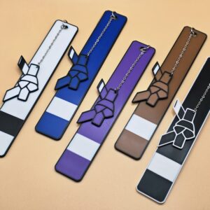 3D printed Jiu-Jitsu belt ranking bookmark