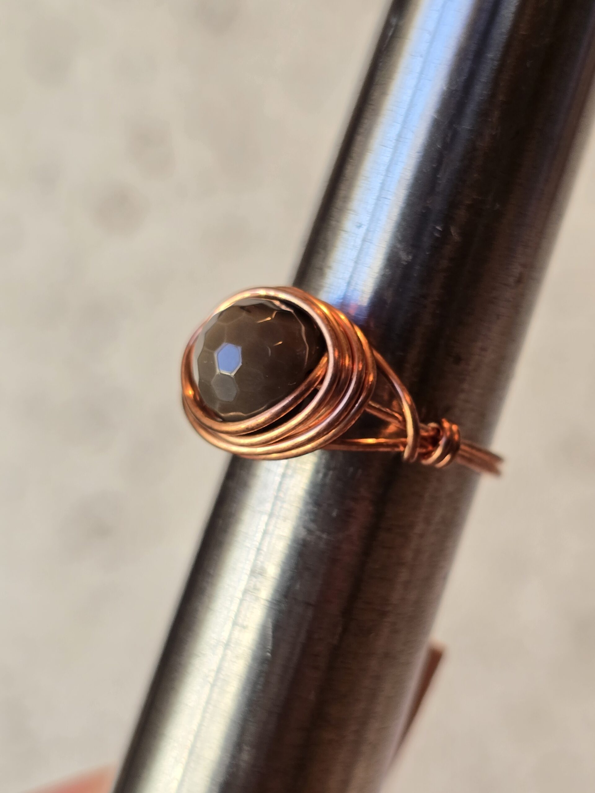 Petrified Wood Solitaire Ring - Image 3