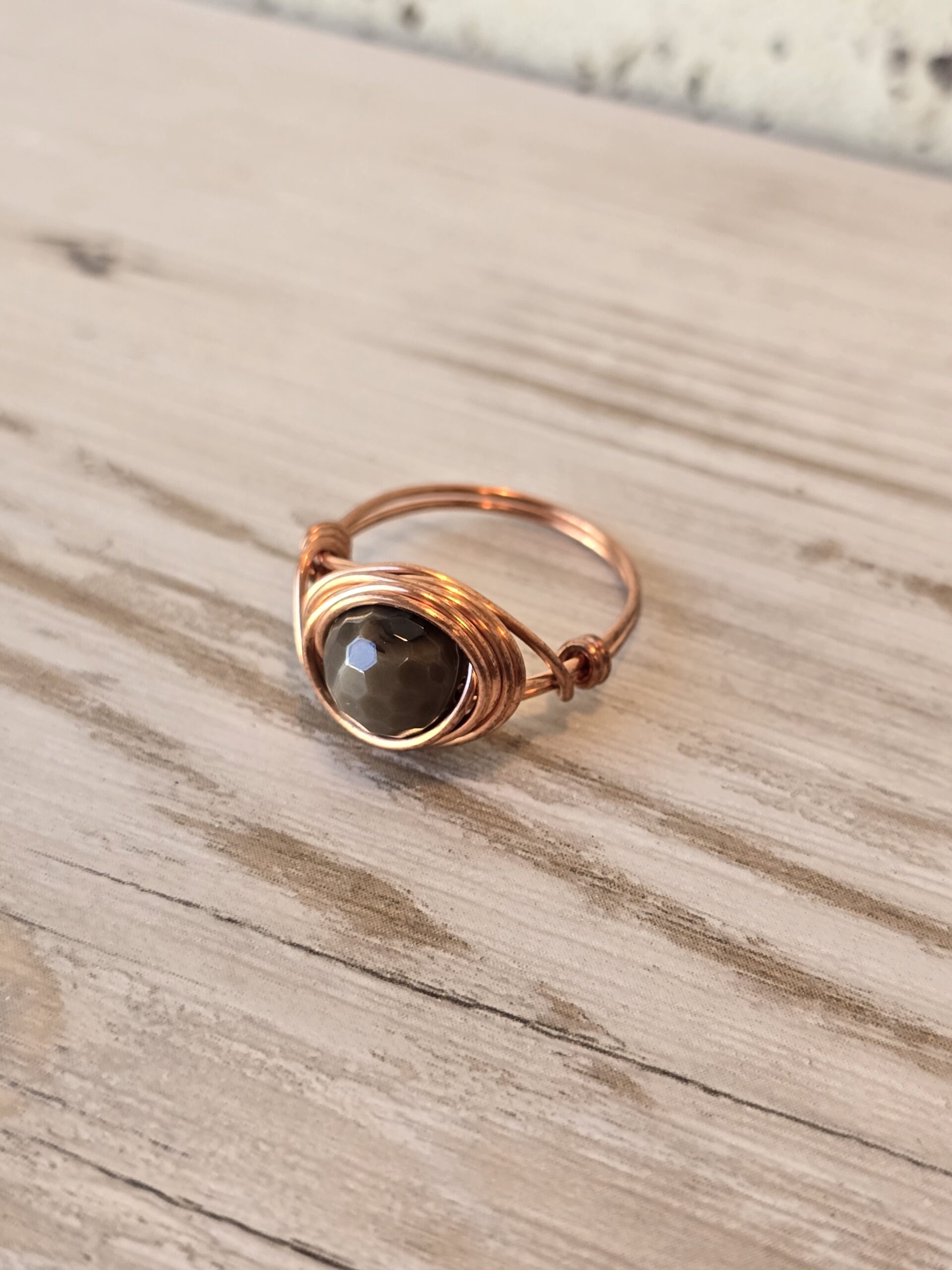 Petrified Wood Solitaire Ring - Image 4